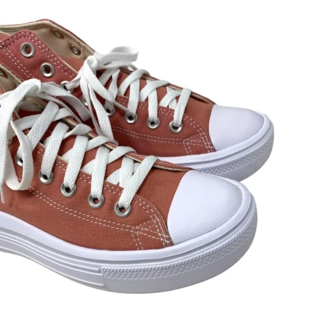 Converse Chuck Taylor Move Platform Sneakers Ritual Rose Hi Canvas Women A06136C